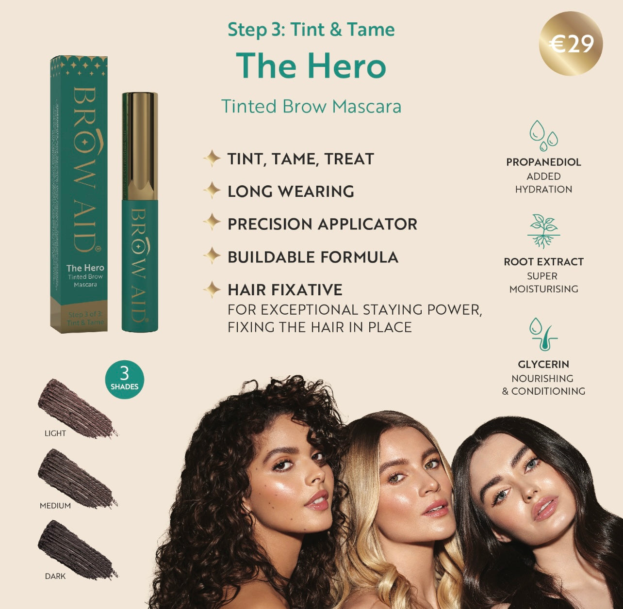 The Hero: Tinted Brow Mascara